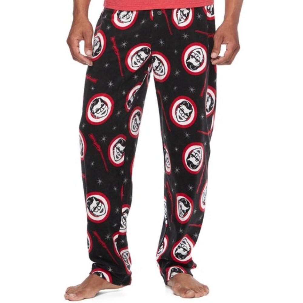 New! A Christmas Story Fleece Lounge Pants Ralphie Red Ryder BB Gun